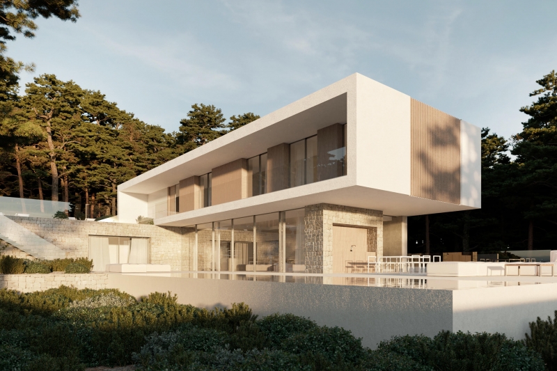 MORAIRA - VILLA DE LUJO EN CONSTRUCCIÓN, CON IMPRESIONANTES VISTAS AL MAR!