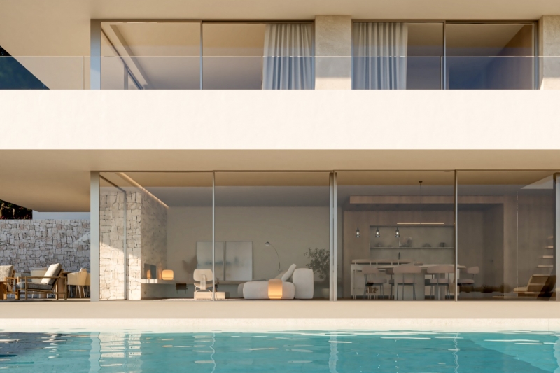 MORAIRA - VILLA DE LUJO EN CONSTRUCCIÓN, CON IMPRESIONANTES VISTAS AL MAR!