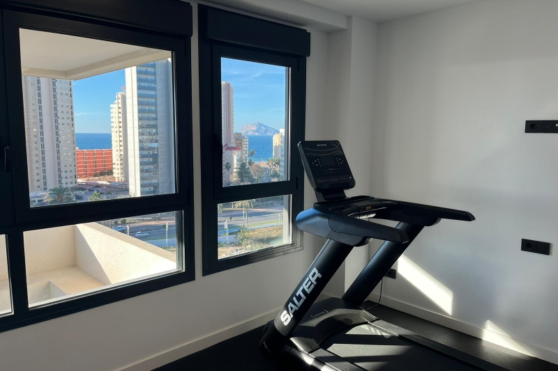 Penthouse con preciosas vistas, de nueva obra, a la venta en Calpe!