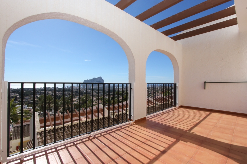 Calpe - Propiedades a la venta con preciosas vistas al mar mediterráneo, la inversión perfecta!