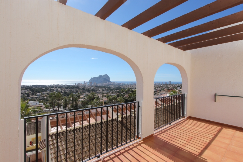 Calpe - Propiedades a la venta con preciosas vistas al mar mediterráneo, la inversión perfecta!