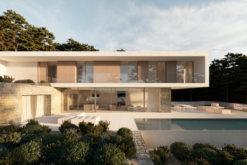 MORAIRA - VILLA DE LUJO EN CONSTRUCCIÓN, CON IMPRESIONANTES VISTAS AL MAR!