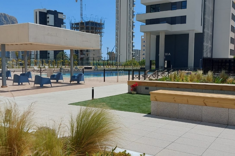 Penthouse con preciosas vistas, de nueva obra, a la venta en Calpe!