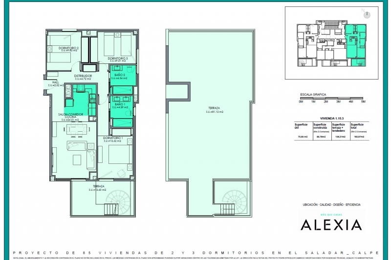 Penthouse en Venta en Calpe