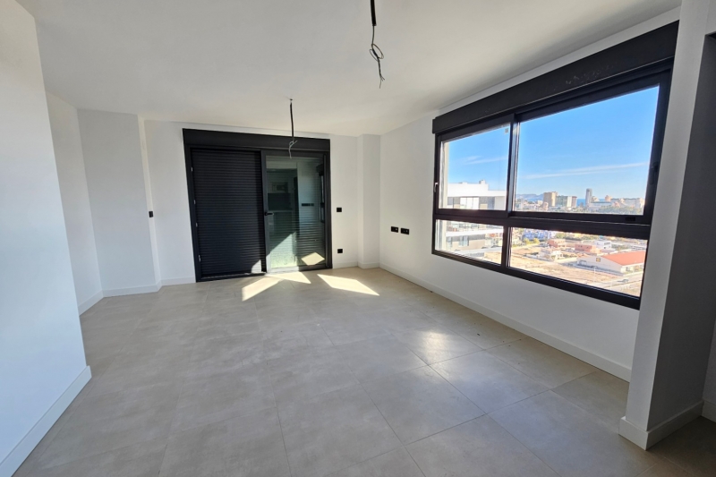 Penthouse con preciosas vistas, de nueva obra, a la venta en Calpe!