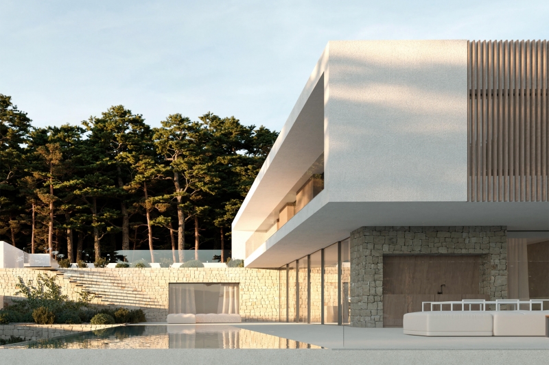 MORAIRA - VILLA DE LUJO EN CONSTRUCCIÓN, CON IMPRESIONANTES VISTAS AL MAR!