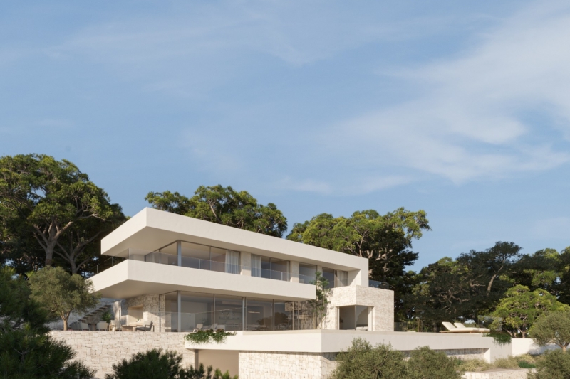 MORAIRA - VILLA DE LUJO EN CONSTRUCCIÓN, CON IMPRESIONANTES VISTAS AL MAR!