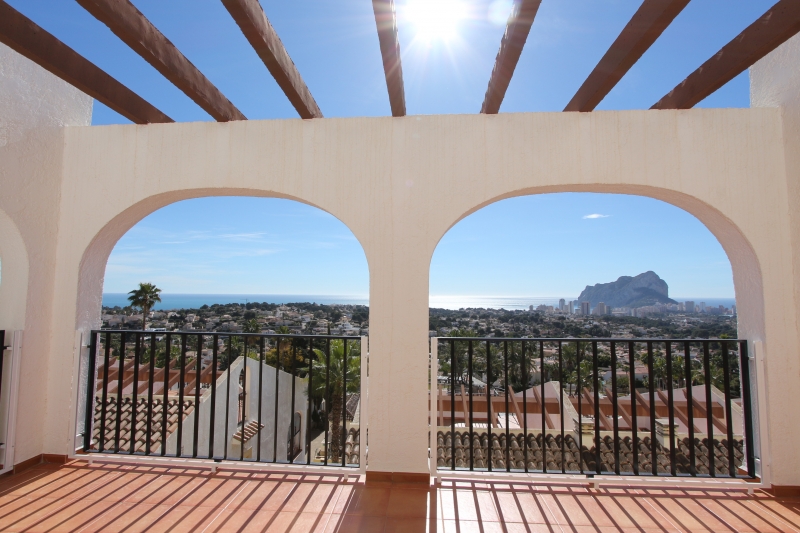 Calpe - Propiedades a la venta con preciosas vistas al mar mediterráneo, la inversión perfecta!