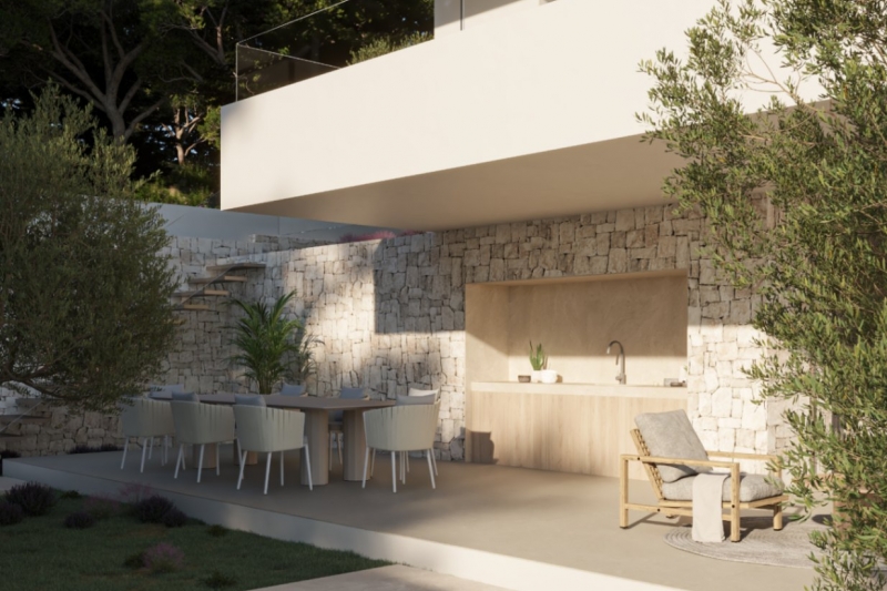 MORAIRA - VILLA DE LUJO EN CONSTRUCCIÓN, CON IMPRESIONANTES VISTAS AL MAR!