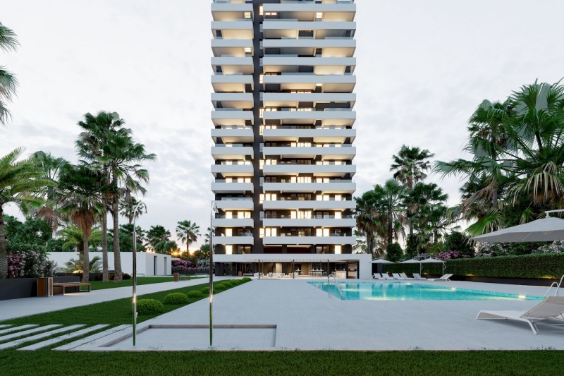 Calpe-Apartamento nuevo con vista al mar- En Venta