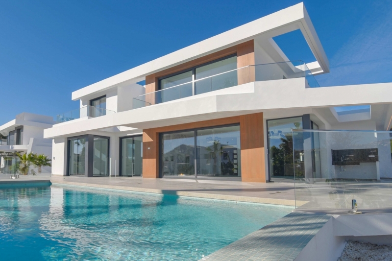 Moderna villa en  Moraira