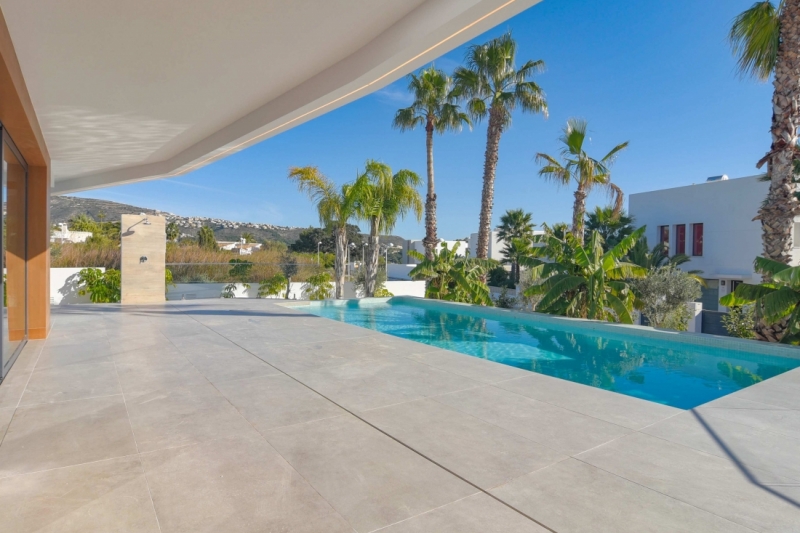 Moderna villa en  Moraira