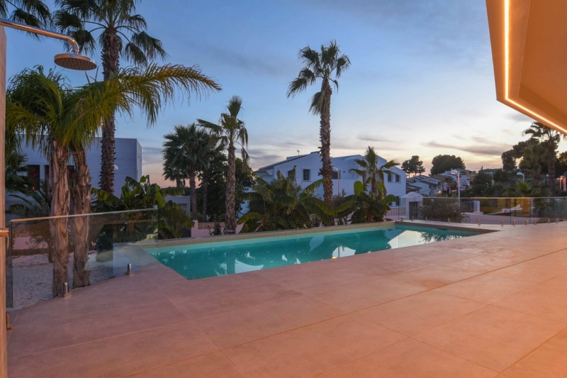 Moderna villa en  Moraira