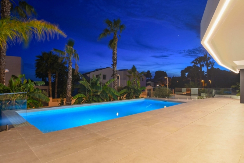 Moderna villa en  Moraira