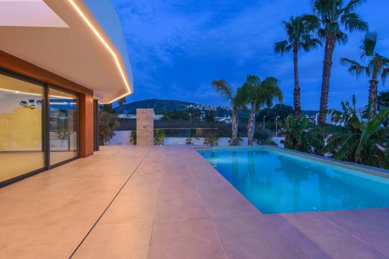 Moderna villa en  Moraira