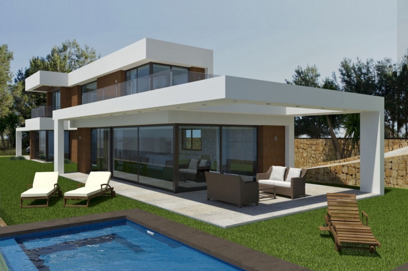 Villa moderna de nueva construcción en Jávea