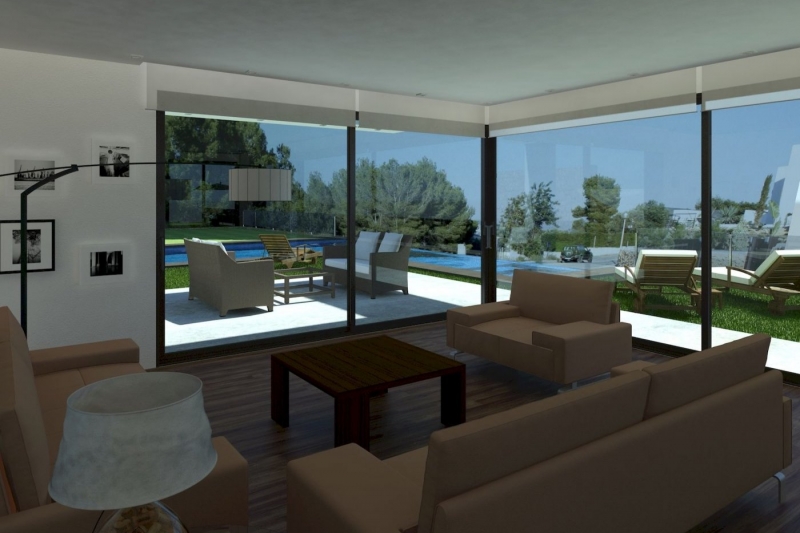Villa moderna de nueva construcción en Jávea