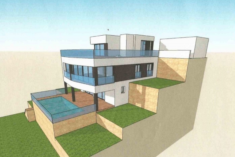 Villa de gran lujo a la venta en Calpe con fantásticas vistas panorámicas al mar!