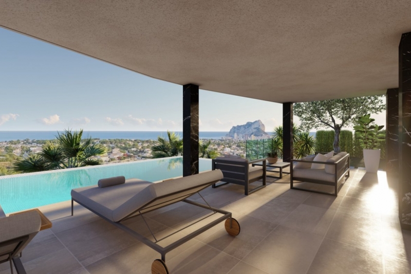 Villa de gran lujo a la venta en Calpe con fantásticas vistas panorámicas al mar!