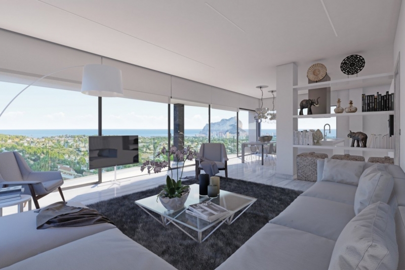 Villa de gran lujo a la venta en Calpe con fantásticas vistas panorámicas al mar!