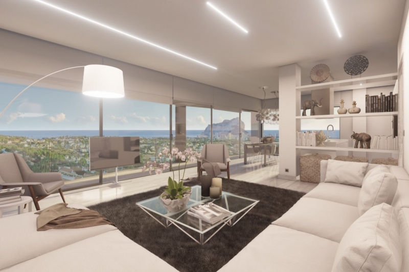 Villa de gran lujo a la venta en Calpe con fantásticas vistas panorámicas al mar!
