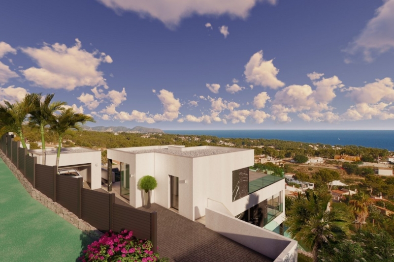 Villa de gran lujo a la venta en Calpe con fantásticas vistas panorámicas al mar!