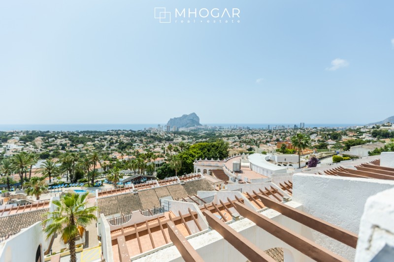 Calpe-Apartamento con vistas a la venta - el precio muy bueno