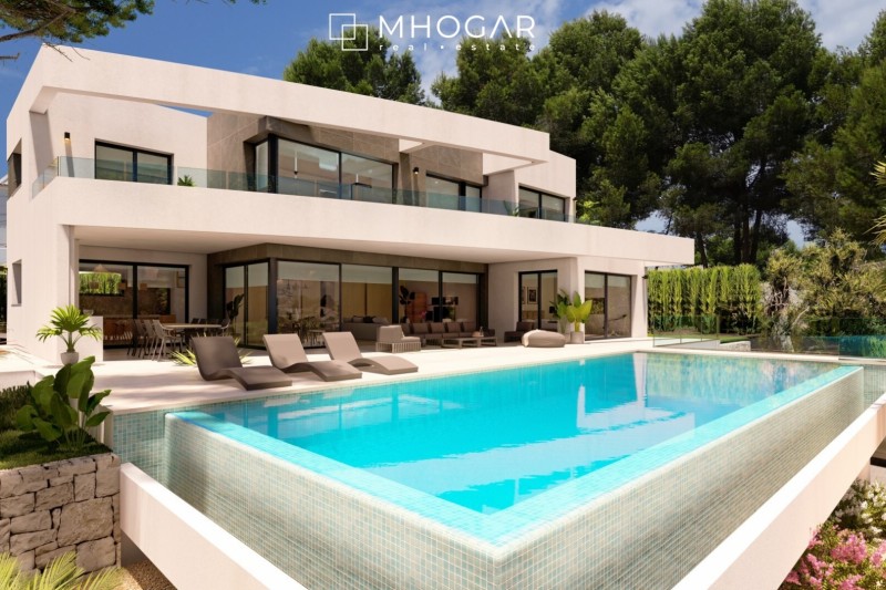 Moraira -Hermosa villa a poca distancia de las hermosas playas
