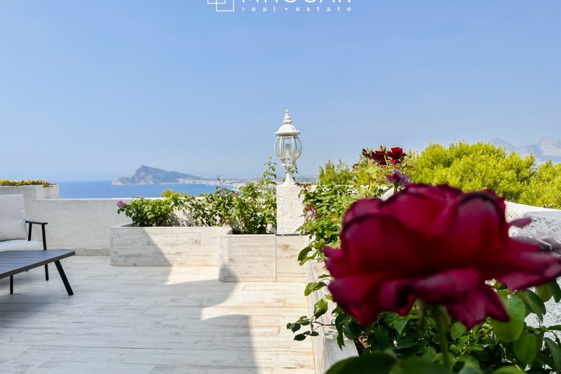 Altea - Villa con magnificas vistas al mar y la bahia de Altea