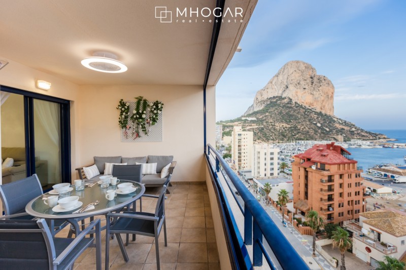 Calpe- Wohnungen mit herrlichem Blick auf den Peñon de Ifach