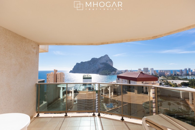 Calpe - Bonito apartamento en venta- 2 dormitorios, gran terraza y vistas al mar!